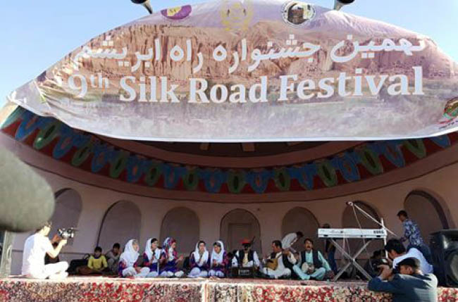 نهمين جشنواره راه ابريشم در باميان آغاز شد
